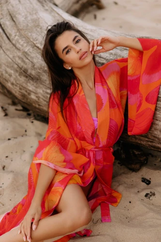 Kimono plażowe Sunset Mist Moon Blossom (7).jpg